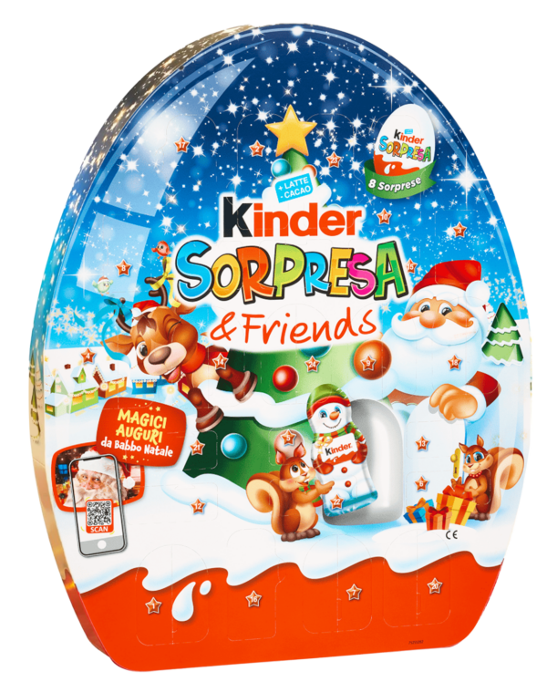 Kinder Sorpresa & Friends Calendario dell'Avvento 370g