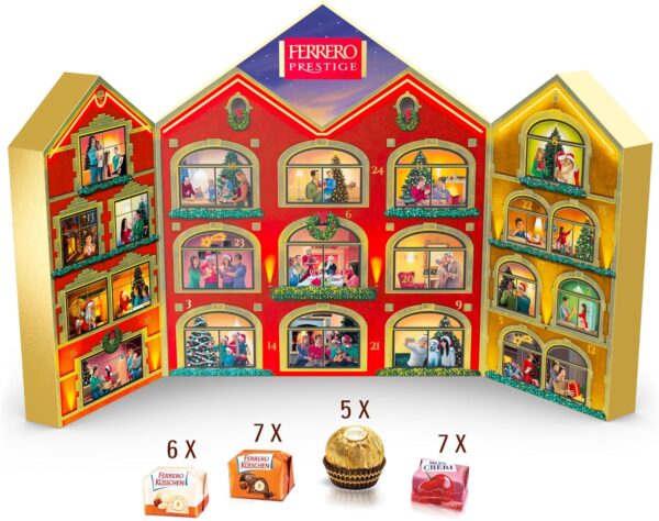 Ferrero Prestige Calendario dell'Avvento 250g