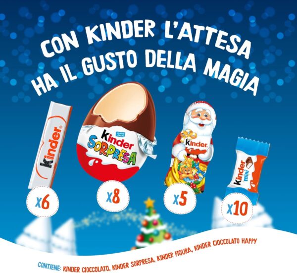 Kinder Sorpresa & Friends Calendario dell'Avvento 370g