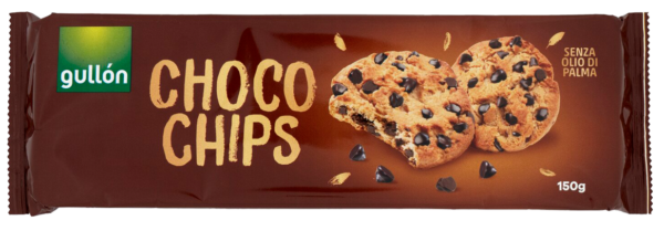 Gullon Choco Chips Cookies Gocce di Cioccolato 150g