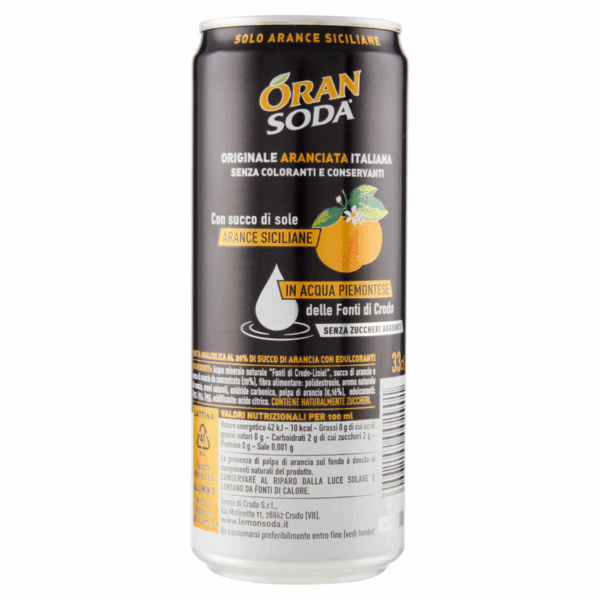 Oransoda Zero 330ml - immagine 5