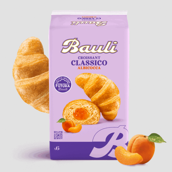 Bauli Croissant con Crema all' Albicocca 250g