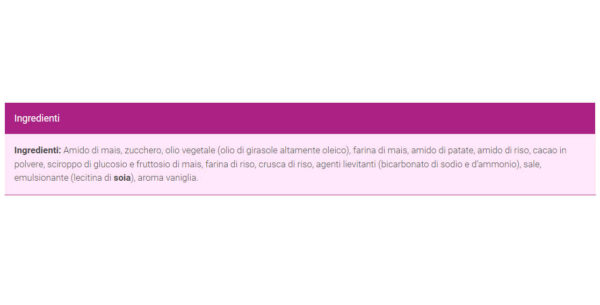 Gullon Hookies Sharkies Dibus Biscotti al Cacao 250g ingredienti
