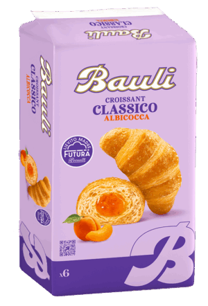 Bauli Croissant con Crema all' Albicocca 250g