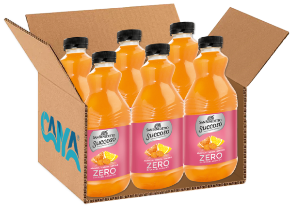 San Benedetto Succoso Zero Ace 900ml box