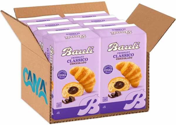 Bauli Croissant con Crema al Cioccolato 250g box