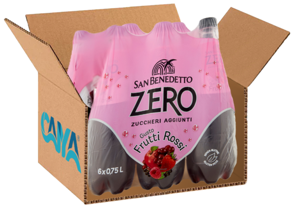 San Benedetto Zero Frutti Rossi 750ml box