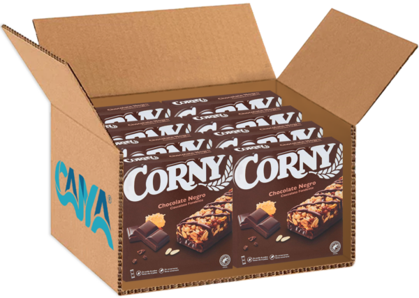 Corny Barrette Cioccolato Fondente 138g box