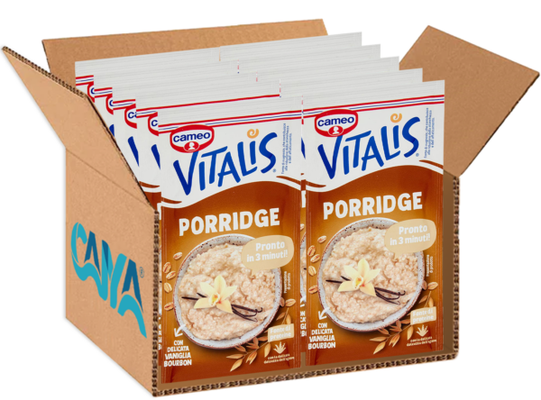 Cameo Vitalis Porridge Vaniglia 58g box
