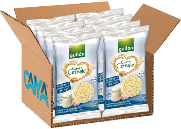 Gullon Gallette Integrali al Cioccolato Bianco 125g box