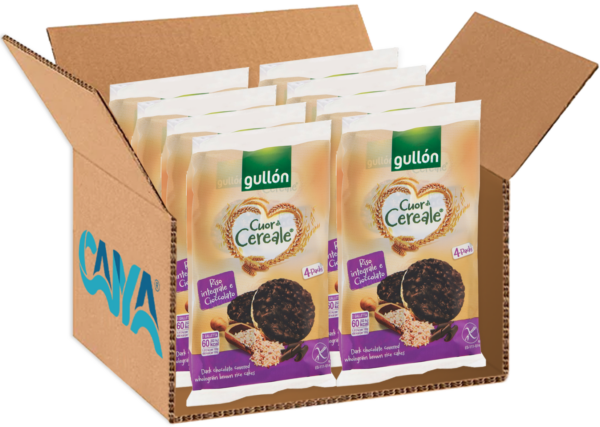 Gullon Gallette Riso Integrale e Cioccolato Fondente 105g box
