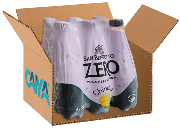 San Benedetto Zero Chinotto 750ml box