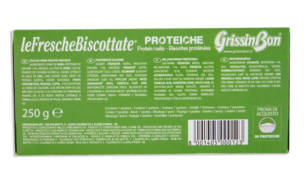 GrissinBon Fette Biscottate Proteiche 250g