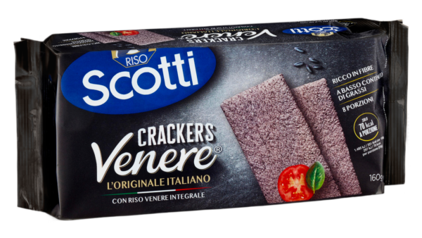 Riso Scotti Crackers con Riso Venere 160g