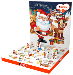 Kinder Calendario dell'Avvento Mini 123g