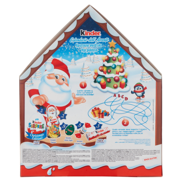 Kinder Calendario dell'Avvento Chalet 184g retro