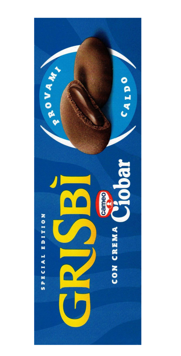Grisbi Biscotti con crema Ciobar 112g
