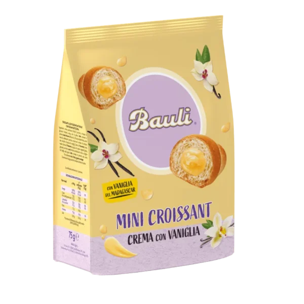 Bauli Mini Croissant Vaniglia 75g