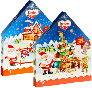 Kinder Chalettone Calendario dell'Avvento 351g