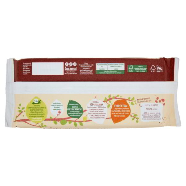 Misura Fibrextra Crackers Integrali 385g retro