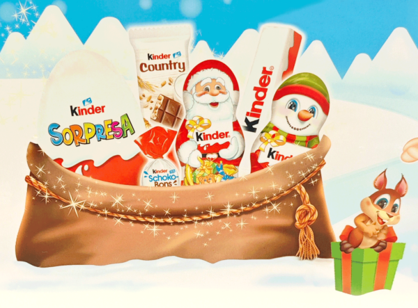 Kinder Chalettone Calendario dell'Avvento 351g