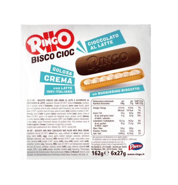 Ringo BiscoCioc 162g retro