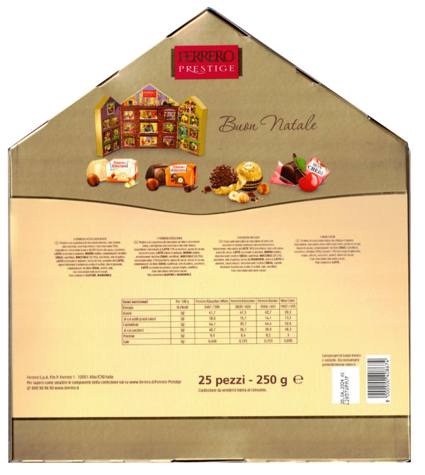 Ferrero Prestige Calendario dell'Avvento 250g retro