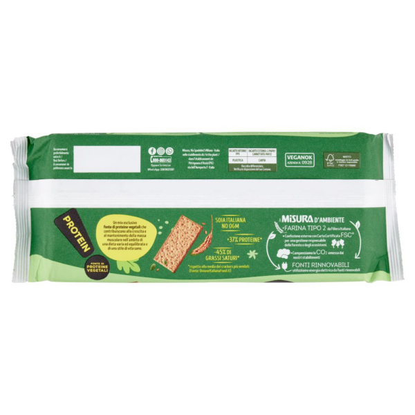 Misura Protein Crackers con Soia 400g retro