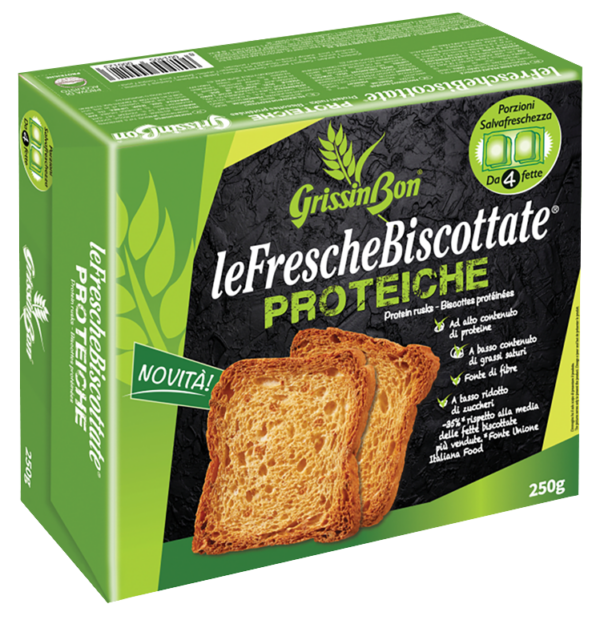GrissinBon Fette Biscottate Proteiche FrescheBiscottate 250g