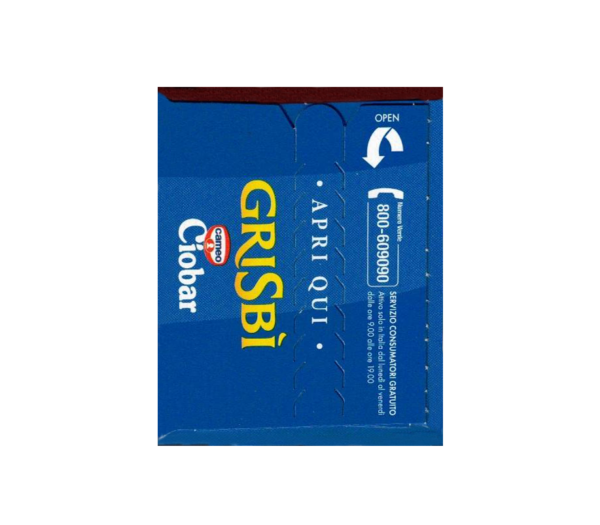 Grisbi Biscotti con crema Ciobar 112g