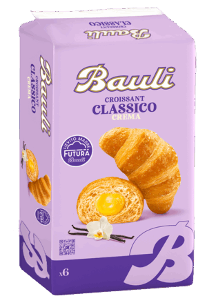 Bauli Croissant con Crema alla Vaniglia 250g