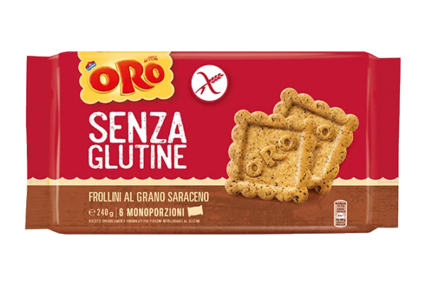 Oro Saiwa Frollini Senza Glutine Grano Saraceno 240g