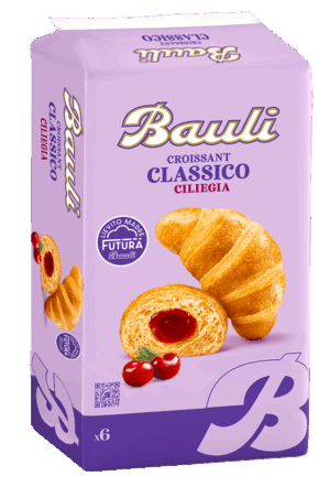 Bauli Croissant con Crema alla Ciliegia 250g