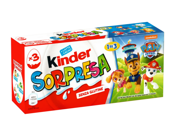 Kinder Sorpresa Paw Patrol 3x20g