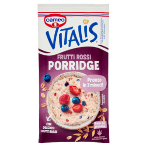 Cameo Vitalis Porridge Frutti Rossi 56g