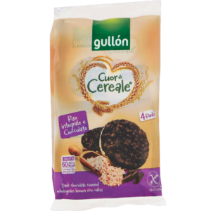 Gullon Gallette Riso Integrale e Cioccolato Fondente 105g