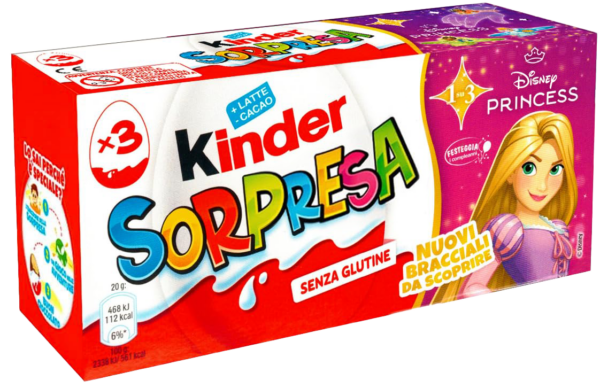 Kinder Sorpresa Princess 3x20g