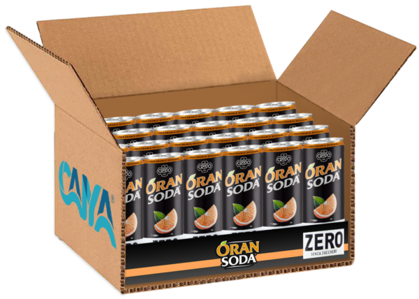 OranSoda Zero 330ml box
