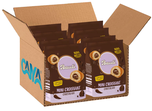 Bauli Mini Croissant Cioccolato 75g box