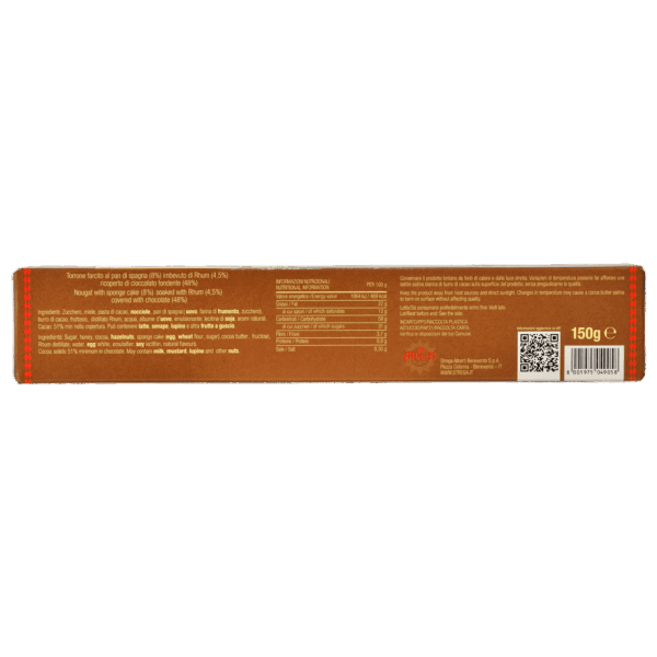 Strega Pan di Torrone al Rhum 150g retro