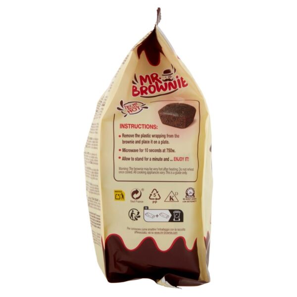 Mr. Brownie Chocolate con Gocce di Cioccolato Belga 200g