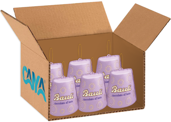 Bauli Mini Pandoro al Cioccolato al Latte con Laccio 60g box