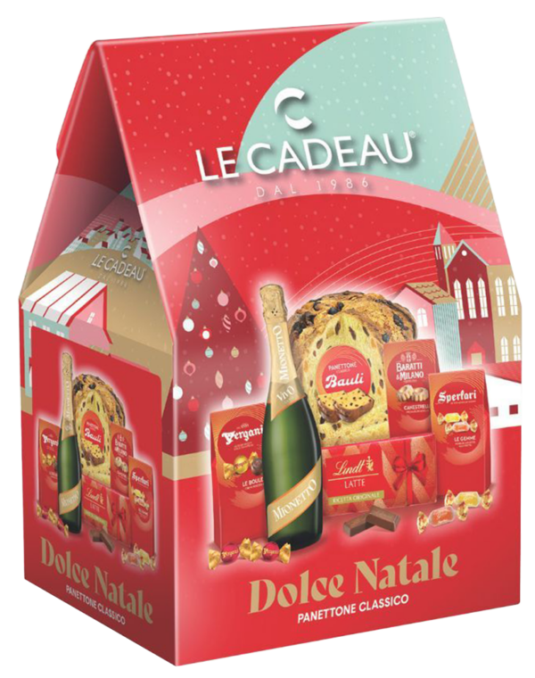 Le Cadeau Strenna Dolce Natale Panettone 6 Pezzi