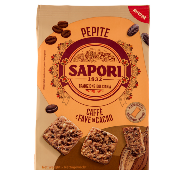 Sapori Pepite Caffe e Fave di Cacao 108g
