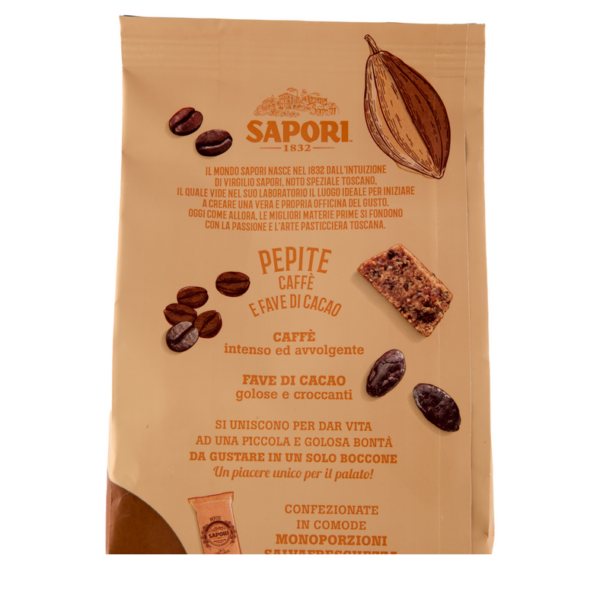 Sapori Pepite Caffe e Fave di Cacao 108g