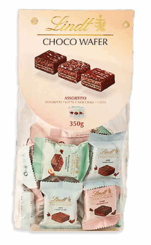 Lindt Choco Wafer Assortito 350g