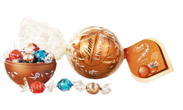 Lindt Lindor Maxi Boule Assortita con Pistacchio 200g