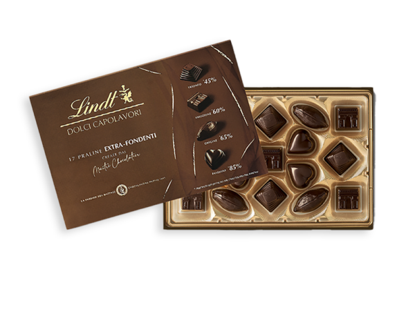 Lindt Dolci Capolavori Scatola Extra Fondente 168g