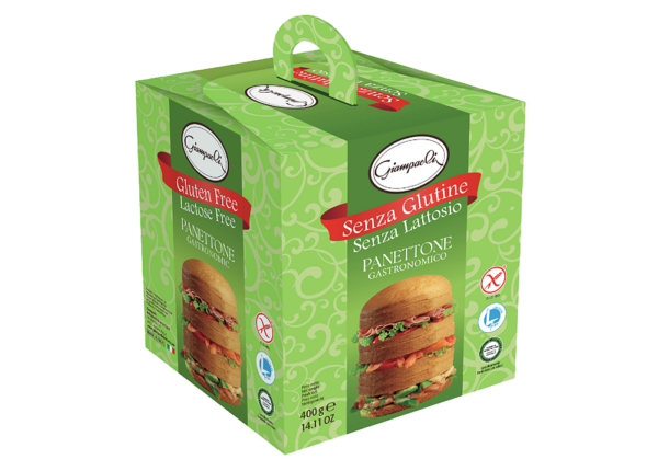 Giampaoli Panettone Gastronomico 400g box