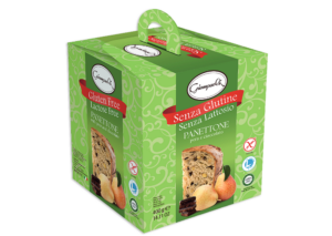 Giampaoli Panettone Pera e Cioccolato 400g box